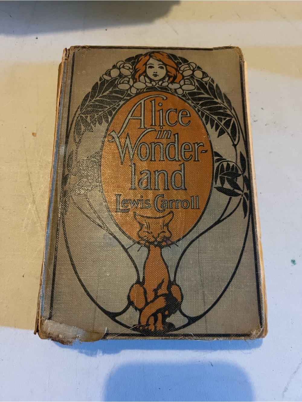 Alice's Adventures in Wonderland: A.L. Burt Publishing Antique Book